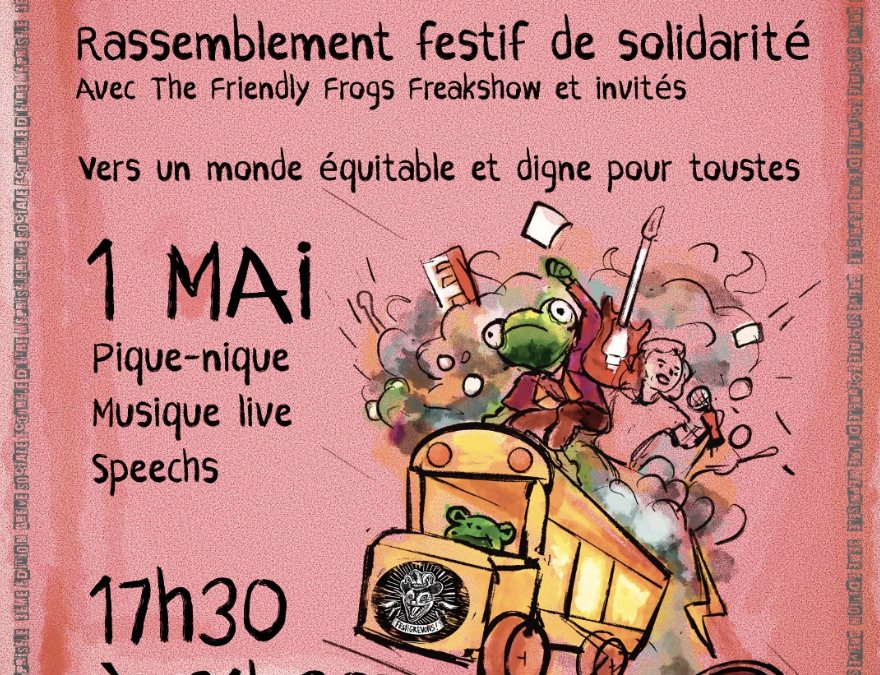 Drummondville: Rassemblement festif de solidarité